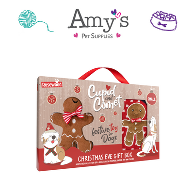 Cupid & Comet Christmas Eve Gift Box for Dogs