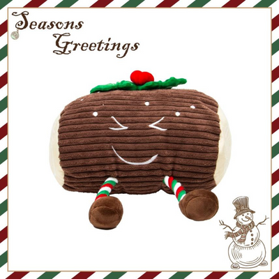 Ann Yule Log  - Christmas Dog Toy