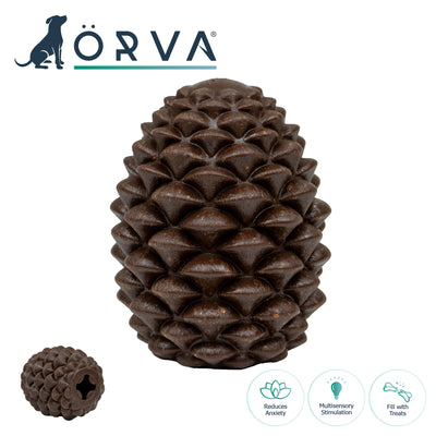 Örva Pine Cone Dog Treat Toy