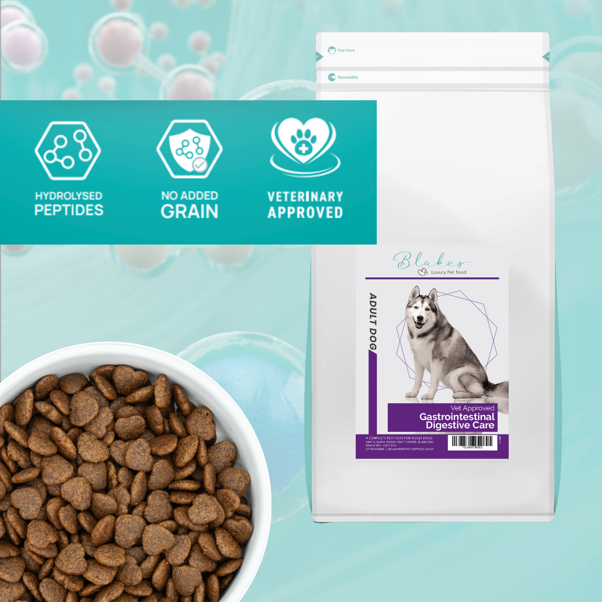 Blake's Peptide+ Hydrolysed Complete Dog Food