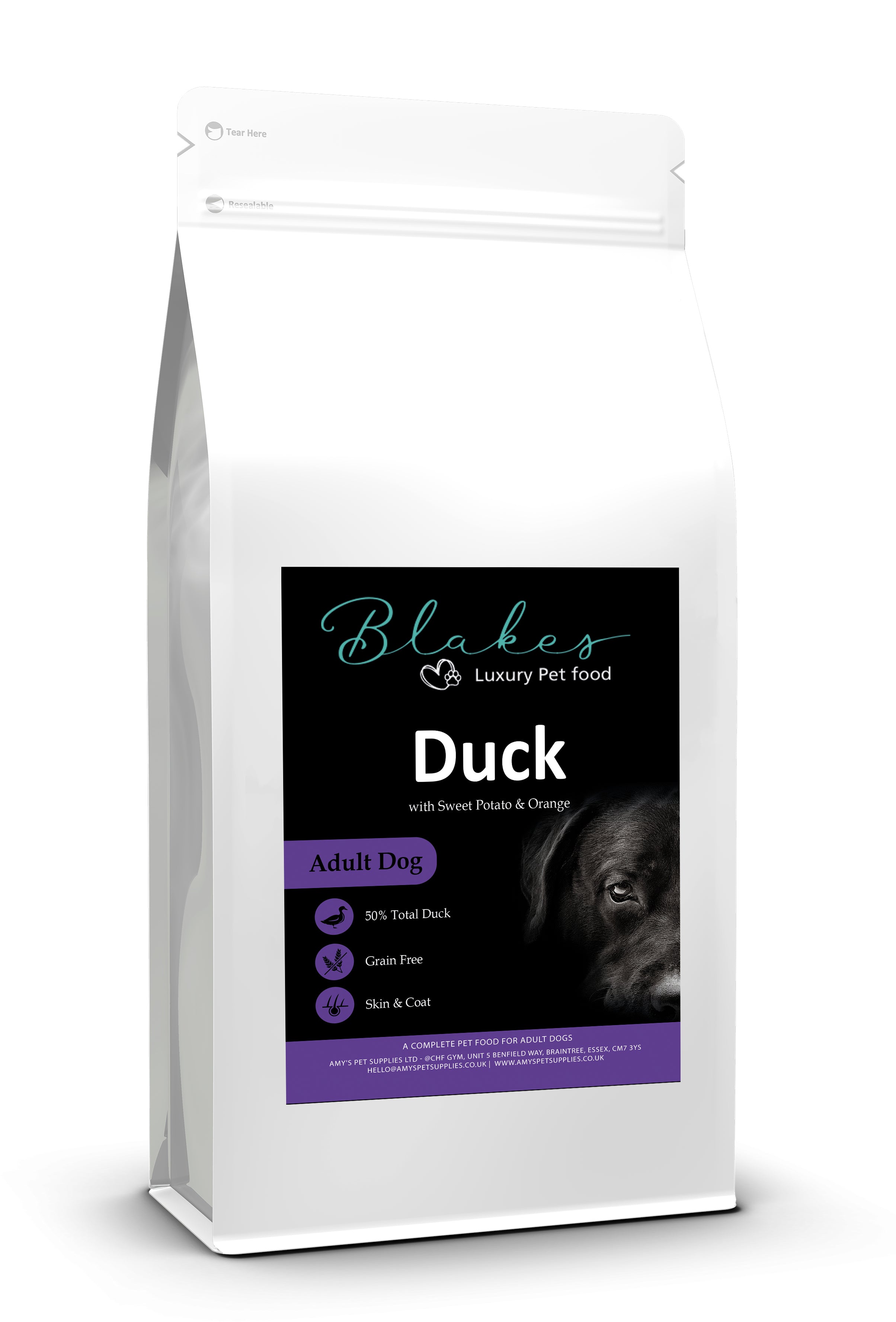 Blakes Adult Dog Grain Free Complete Dog Food Amy s Pet Supplies