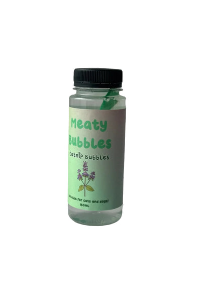 Catnip Bubbles  -  Scented Pet-safe bubbles for Dogs & Cats