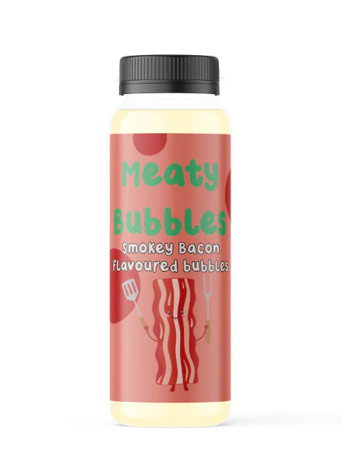 Meaty Bubbles Pet-Safe Flavoured Bubbles for Dogs & Cats