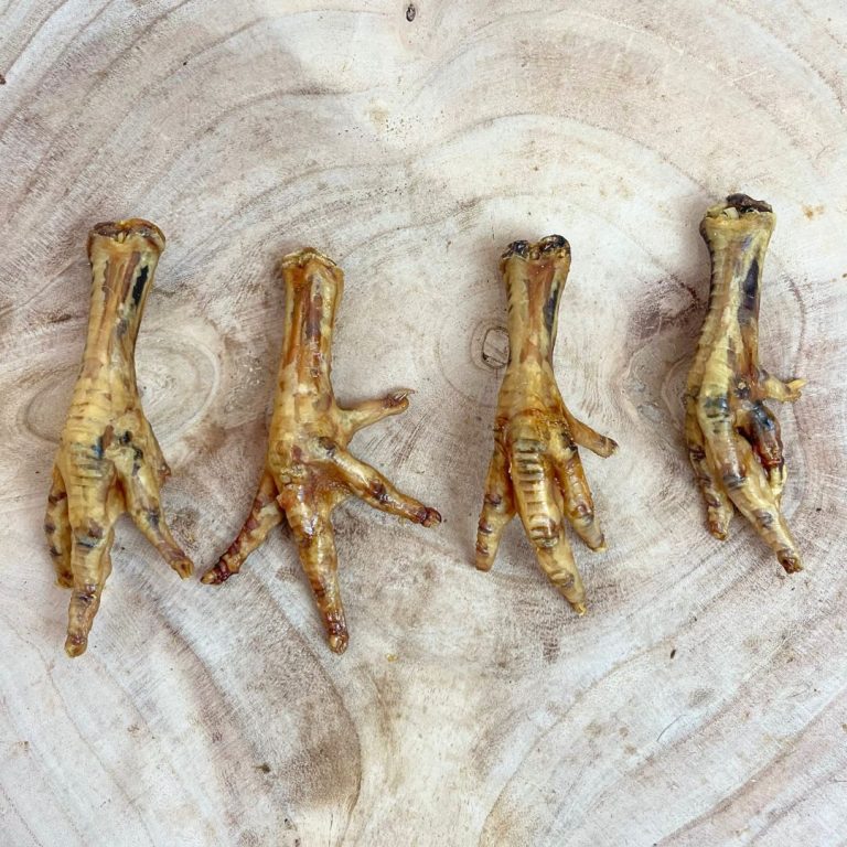 Paddock Farm Natural Chicken Feet Dog Treats 400g