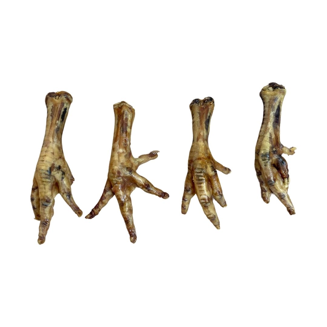 Paddock Farm Natural Chicken Feet Dog Treats 400g