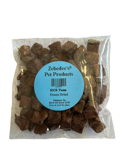 Zebedee's Freeze Dried Tuna Treats For Cats 21g